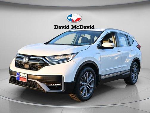 Platinum White Pearl 2020 Honda CR-V Hybrid Touring