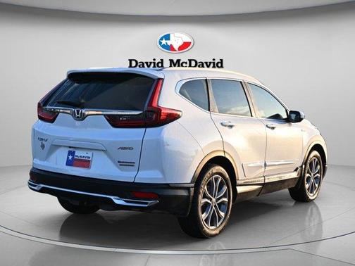 Platinum White Pearl 2020 Honda CR-V Hybrid Touring