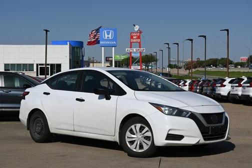 Cloud White 2020 Nissan Versa S