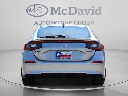 Silver 2026 Honda Civic Sport