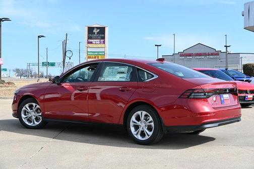 Radiant Red Metallic 2026 Honda Accord LX