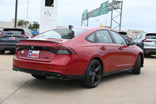 Radiant Red Metallic 2026 Honda Accord Hybrid Sport-L