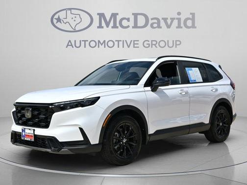 White 2026 Honda CR-V Hybrid Sport-L