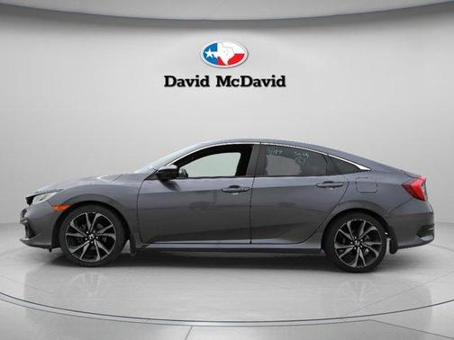 Polished Metal Metallic 2021 Honda Civic Sport