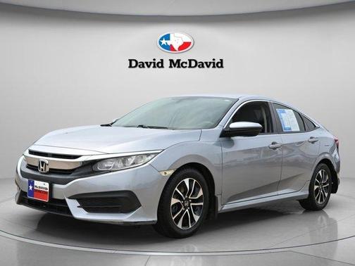 Silver 2016 Honda Civic LX