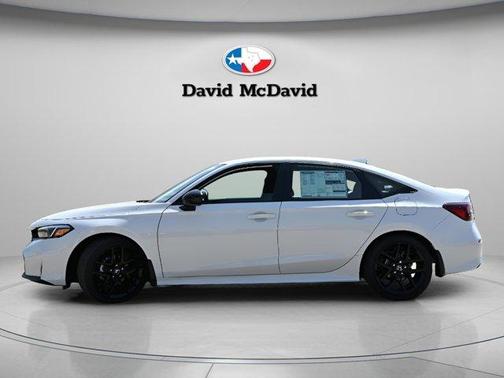 Platinum White Pearl 2026 Honda Civic Sport