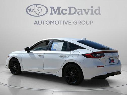 Platinum White Pearl 2023 Honda Civic Sport