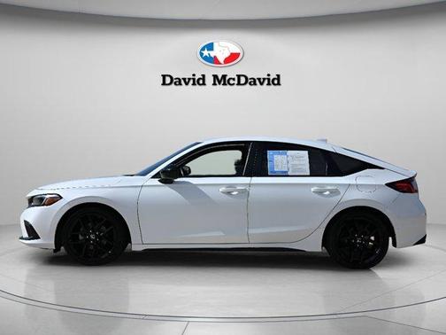 Platinum White Pearl 2023 Honda Civic Sport