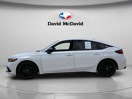 Platinum White Pearl 2023 Honda Civic Sport