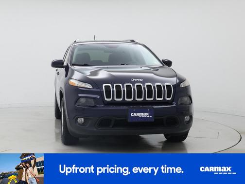 Black 2015 Jeep Cherokee Latitude