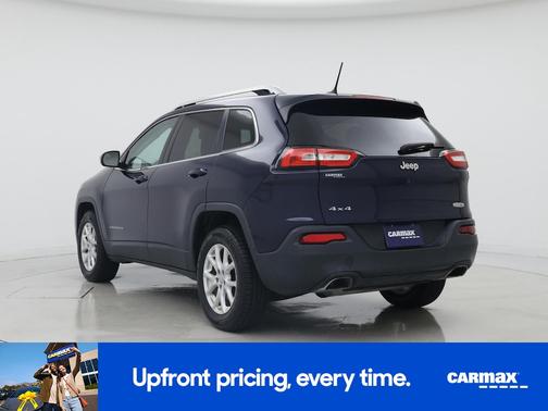 Black 2015 Jeep Cherokee Latitude