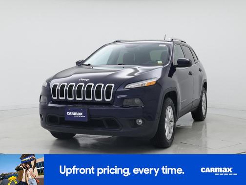 Black 2015 Jeep Cherokee Latitude