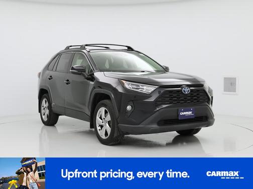 Black 2021 Toyota RAV4 Hybrid XLE Premium