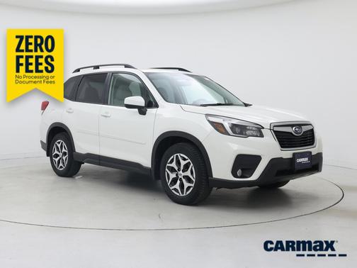White 2021 Subaru Forester Premium