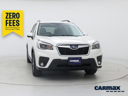 White 2021 Subaru Forester Premium