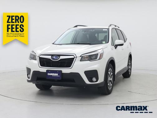 White 2021 Subaru Forester Premium