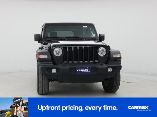 Black 2021 Jeep Wrangler Sport S