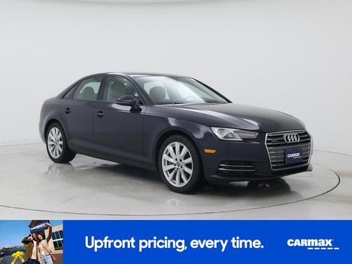 Black 2017 Audi A4 Premium