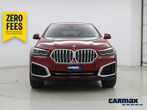 Red 2022 BMW X6 xDrive40i