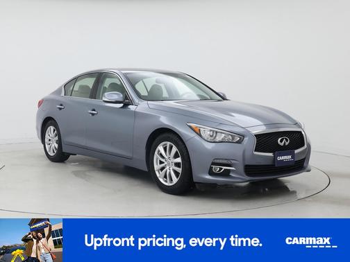 Blue 2015 INFINITI Q50 Premium