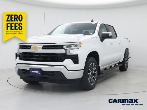 White 2022 Chevrolet Silverado 1500 LT