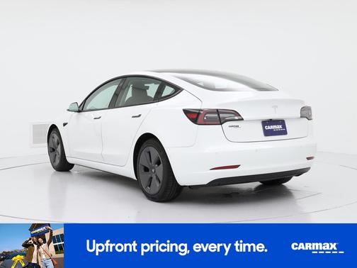 White 2021 Tesla Model 3 Standard Range Plus