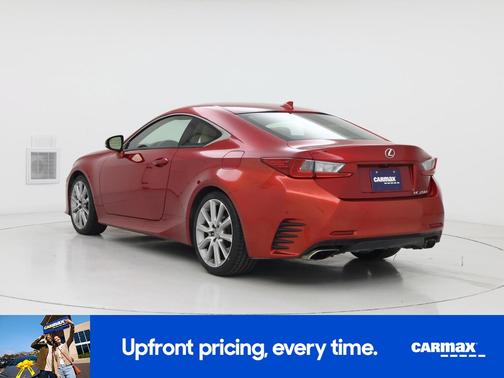 Red 2016 Lexus RC 200t