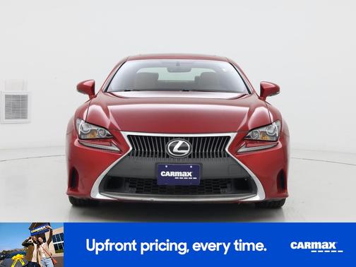 Red 2016 Lexus RC 200t
