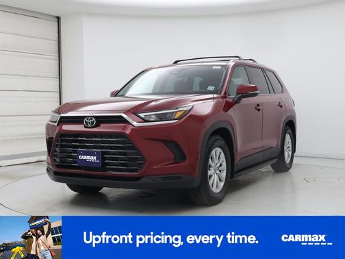 Red 2026 Toyota Grand Highlander XLE