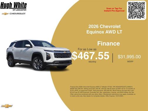 2026 Chevrolet Equinox LT