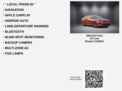 2022 Kia Forte GT-Line