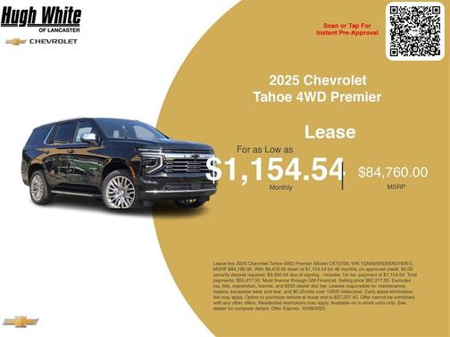 2025 Chevrolet Tahoe Premier