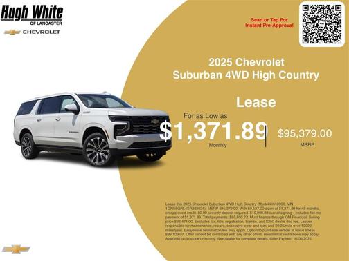 2025 Chevrolet Suburban High Country