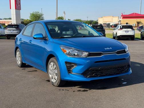 Blue 2023 Kia Rio S