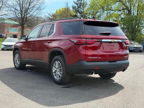 Radiant Red 2023 Chevrolet Traverse LT Cloth