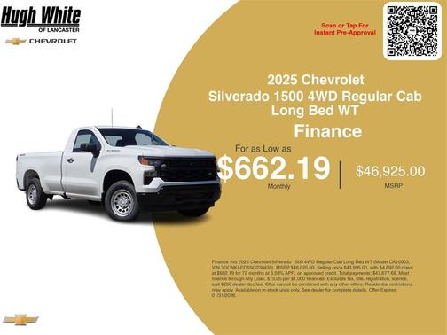 2025 Chevrolet Silverado 1500 WT