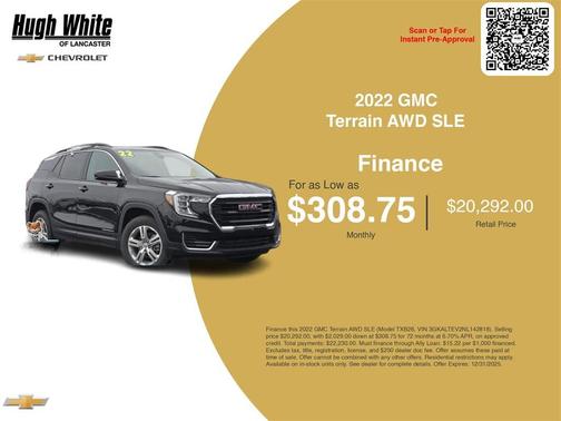 2022 GMC Terrain SLE