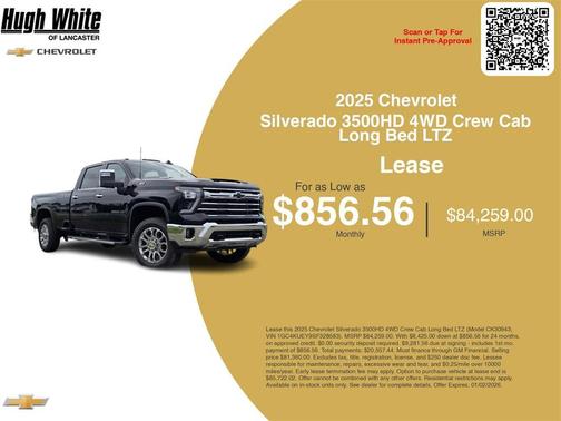 2025 Chevrolet Silverado 3500 LTZ