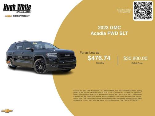 2023 GMC Acadia SLT