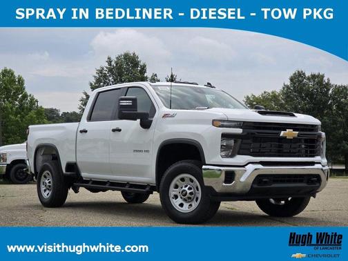 Summit White 2025 Chevrolet Silverado 3500 WT