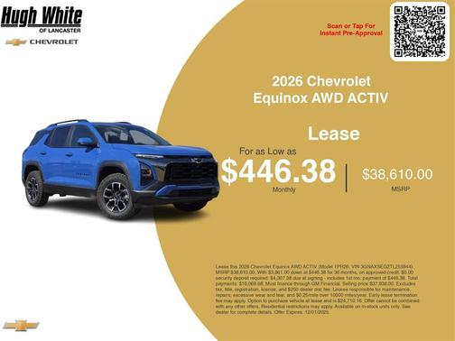 2026 Chevrolet Equinox ACTIV