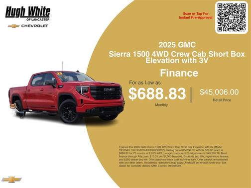 2025 GMC Sierra 1500 Elevation