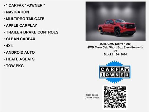 2025 GMC Sierra 1500 Elevation