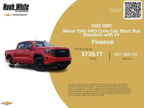 2025 GMC Sierra 1500 Elevation