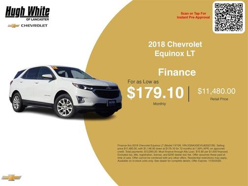 2018 Chevrolet Equinox 1LT