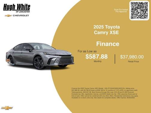 2025 Toyota Camry XSE