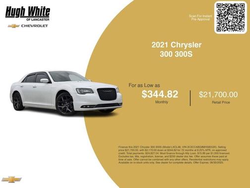 2021 Chrysler 300 S