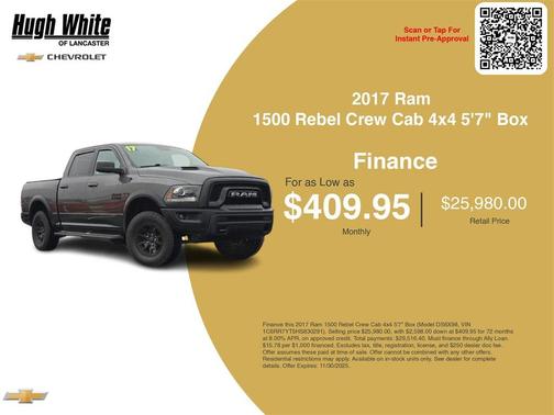 2017 RAM 1500 Rebel