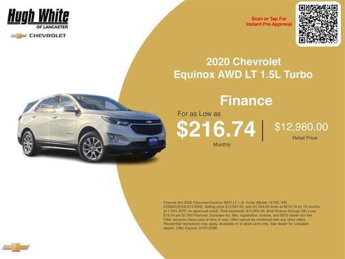 2020 Chevrolet Equinox 1LT