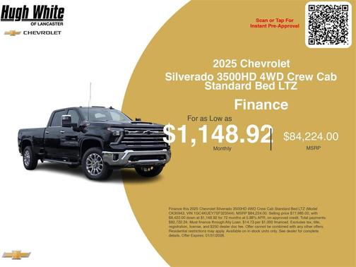 2025 Chevrolet Silverado 3500 LTZ
